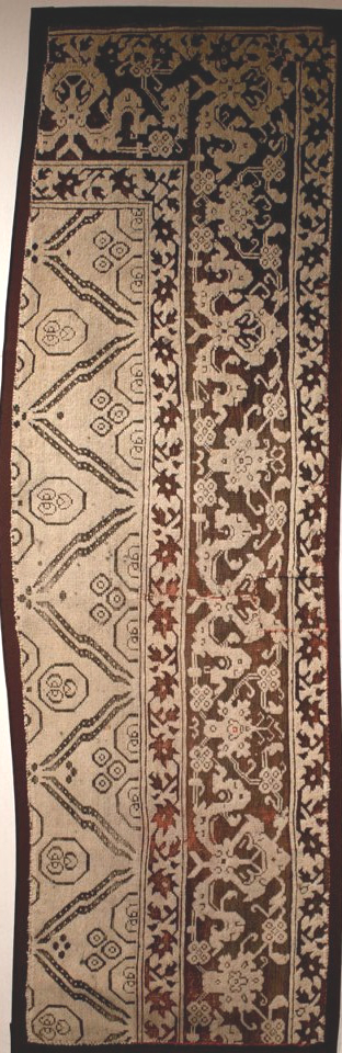 Ushak chintimani carpet fragment