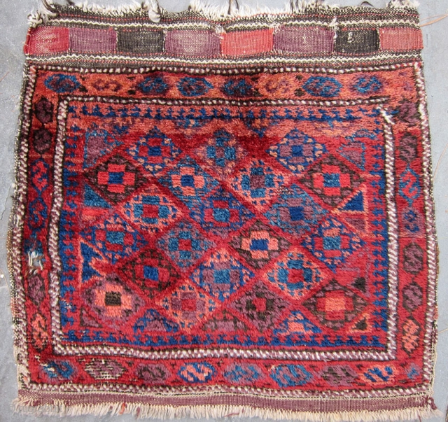 Funky Baluch with great color and wool.                          