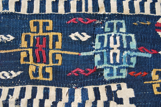 Sivas kilim. Cm 100x143. Second half 19th century. A small jewel! Wonderful color combination. Please note also the deep madder orange, it's simply great! Good condition. See more pics here:
http://www.facebook.com/media/set/?set=a.10151084874054258.493384.358259864257&type=1