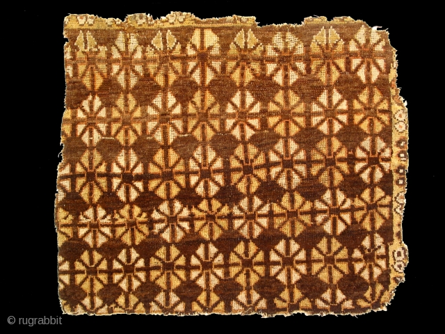 East Anatolian carpet fragment, 89 x 104cm, most likely dating to the first half of the 16th century. C-14 dated at 2 sigma confidence level to a range interval of 1486-1647 AD.  ...