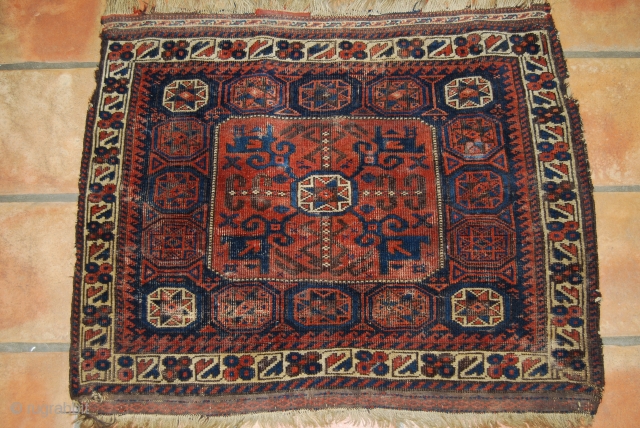 Large Baluch/Timuri bag face, 94 cm x 73 cm (37 x 28.7)