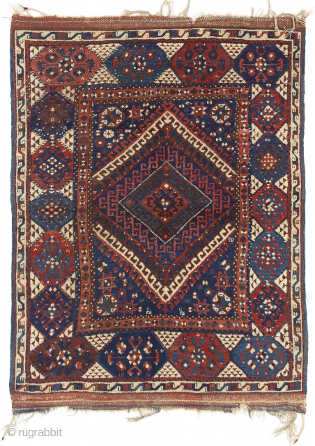 Karakecili Rug, West Anatolia, 19th Century. 4.7 x 5.7 Ft (140x170 cm )                    