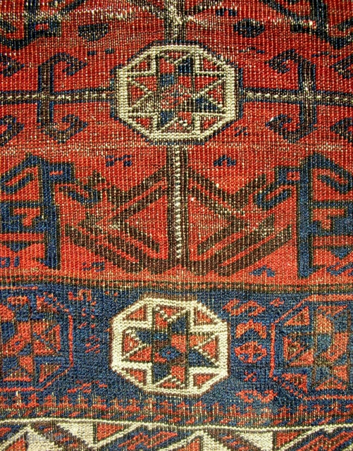 Octagon Baluch Bagface > 1870 or before.