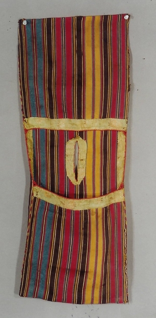 This is a 19th century Baku silk dowry bag. It is in very good condition with Ottoman trim. It is from the Clute collection.         
