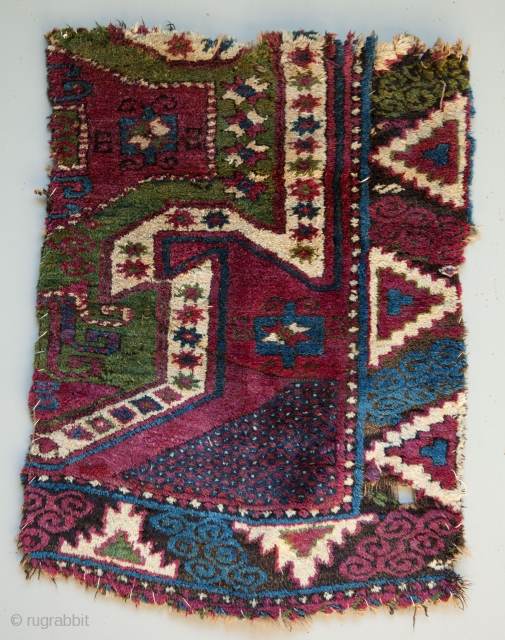 Eastern Anatolian Rug Fragment  91 x 66 cm                        