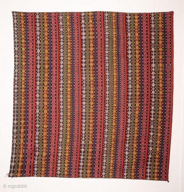 Wool Jajim with Superior Colors
Late 19th C.
180 x 178 cm / 5'9'' x 5'8''
Code: 820                  