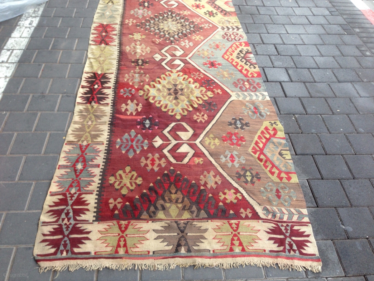 Kilim turki size: 360x109-cm please ask | rugrabbit.com