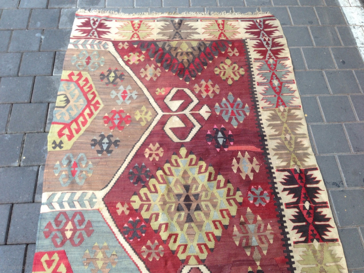 Kilim turki size: 360x109-cm please ask | rugrabbit.com