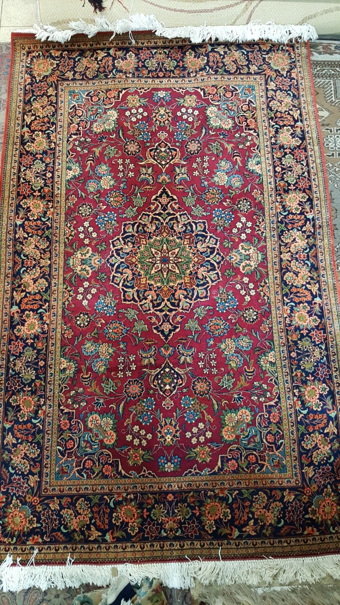 If anyone can identify the 4 types of kashan rugs in the pictures