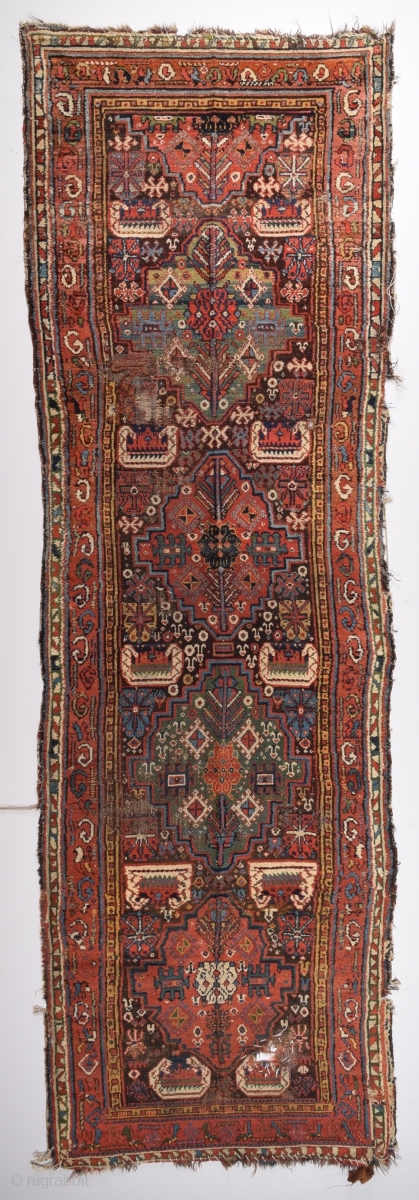 Northwest Persian Rug circa 1830 size 95x315 | rugrabbit.com