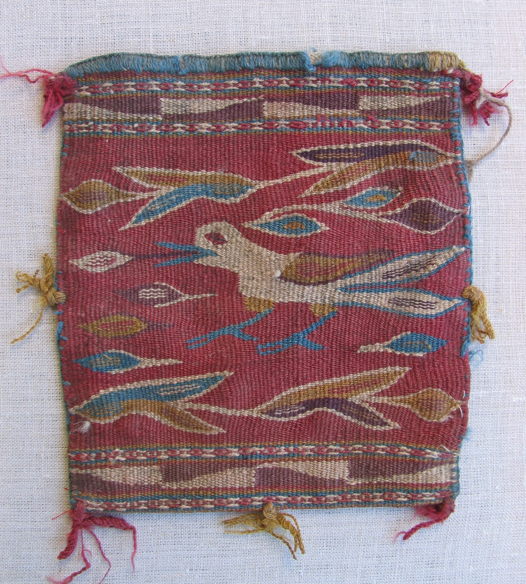 Colonial Period Bag, Peru or Bolivia, 18th century. Tapestry weave