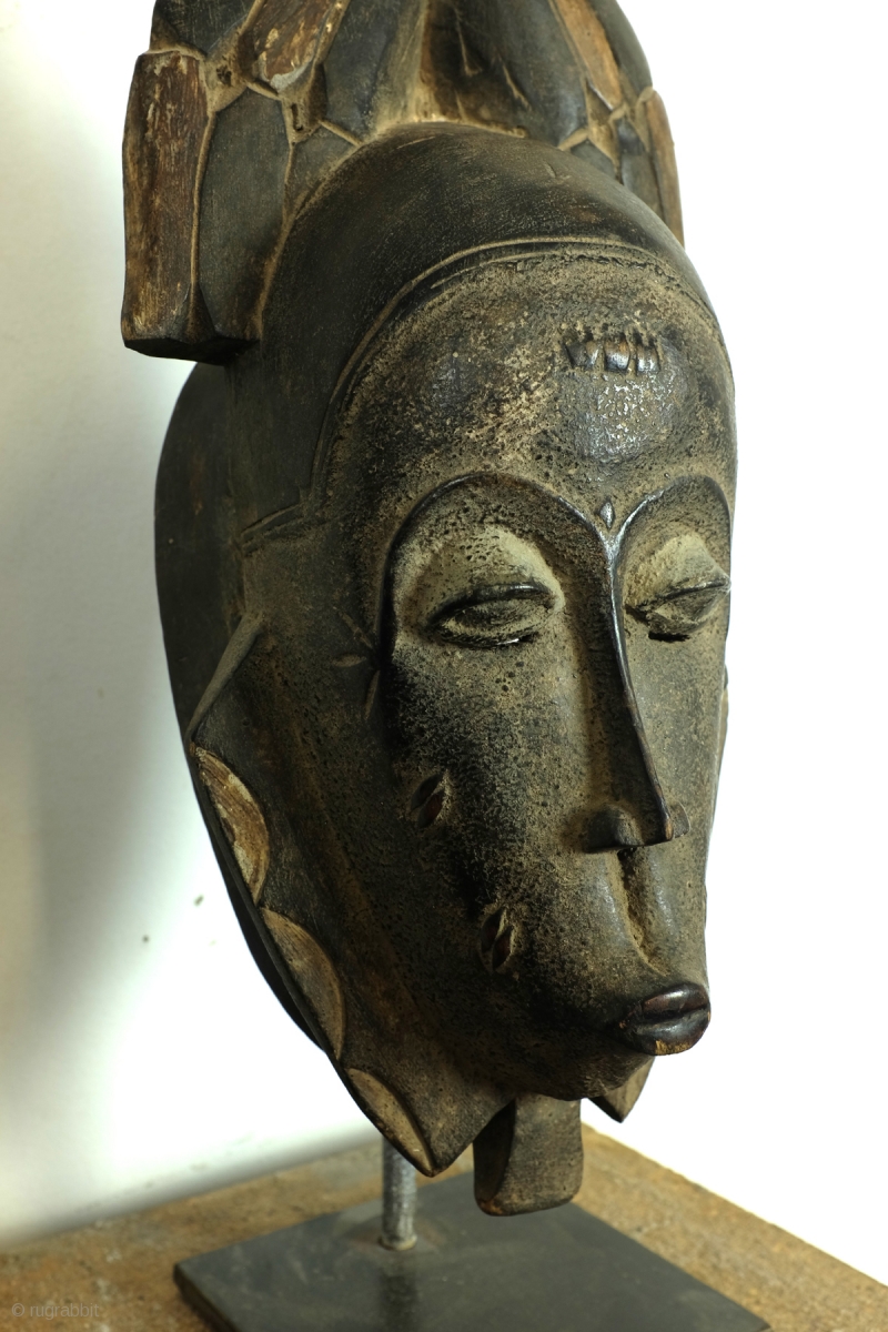 Baoulé, The BAOULE masks are known in African art for the smoothness of