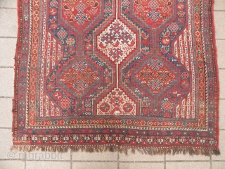 Antique Khamseh rug 136x250cm                             