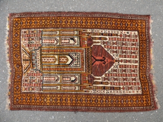 Ersari Turkmen rug,74 x 107cm                            