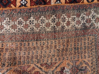Antique Mushwani type Baluch Rug                            