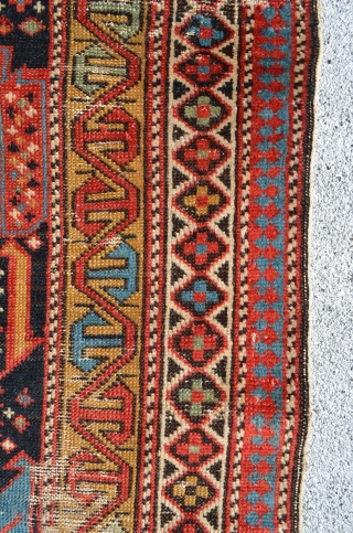 Cool Caucasian rug.  4'9" x 3'9"                          