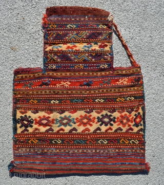 Kurdish salt bag. 1'7" x 1'3".                           