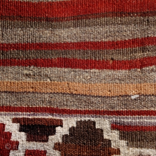 Complete Mafrash, bag for storing and transporting bedding and garments or used as a baby cradle, Gazakh group, Azerbaijan. Mostly natural colours, very good condition,first quarter of 20th century.    