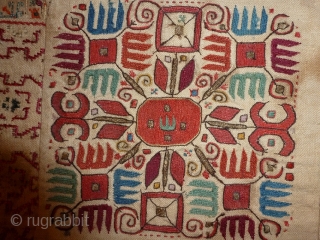 Antique textiel 70x76cm