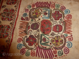 Antique textiel 70x76cm