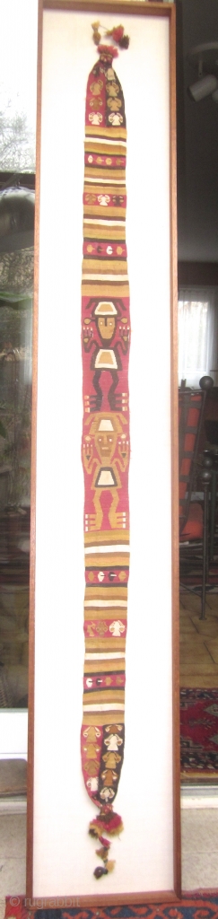 Very well preserved Chimu weaving

146 cm x 9 cm

                        