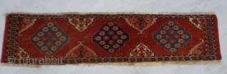 ca.1870 CHODOR Torba,..wonderful natural colour,size:32x147 cm  1x4.8 ft                        
