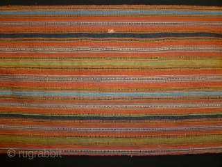ca.1850 Shahsavan Jajim fragment,.size:24x173 cm