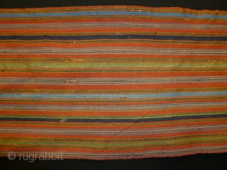 ca.1850 Shahsavan Jajim fragment,.size:24x173 cm