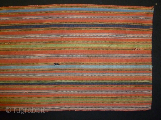 ca.1850 Shahsavan Jajim fragment,.size:24x173 cm
