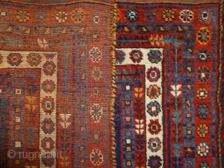 ca.1900 wonderful Kashgai rug,,all natural colour,,size:240x130 cm 7.9x4.2 ft