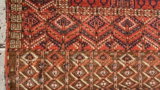 Tekke Ensi 1870 good colors and very good condition.