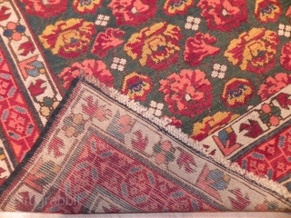 North East Caucasian Seichur Rug, 5.8x3.8 ft, 19th Century, Good Condition, as found. www.RugSpecialist.com, Gallery: Binbirdirek Mah, Peykhane Cd, Ucler Sk, Ersoy Han, 48/2, Sultanahmet, Istanbul, 34122, Turkey.  (Appointment Recommended)  