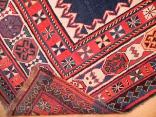 Antique Caucasian Talish Rug, 7.7 x 3.5 ft. Second half 19th Century. RugSpecialist.com                    