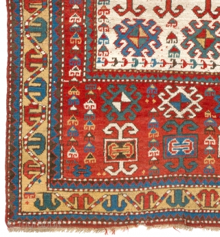 Kazak Prayer Rug, 100x170 cm                            