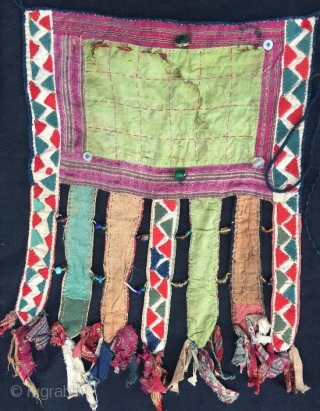 A pair of ceremonial Turkmen yamud camel knee pad, 45 x 32 cm 

www.eymen.com.tr                   