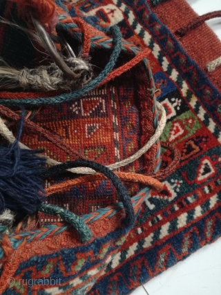 Antique Qashqai bag in perfect condition. 53/45 cm.                         