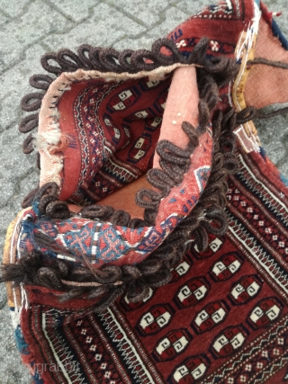 An old turkoman saddle bag (Tekke) in wonderful condition. 85/45 cm.                      