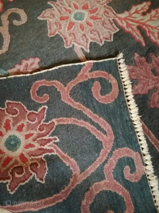 An old Tibetan rug with 180/123 cm. Very good shape.                       