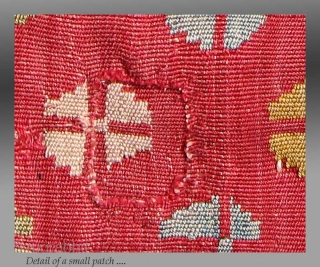 Shahsavan Silk Jajim (fragment?), NW Persia, 19th century, 2' 10" x 3' 9"

An incredibly rare and quite beautiful textile. Composed of 100% silk, this jewel like weaving exhibits a quality rarely encountered  ...