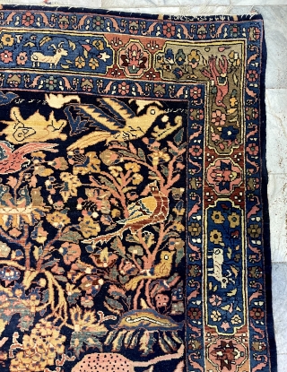 A very extraordinary Bidjar carpet size 205x130cm                          