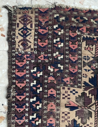 Beluch rug all colors natural dyes size 180x90cm                         
