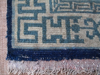 5726# Tibet saddle, 102x67cm(40x26''), 19th century