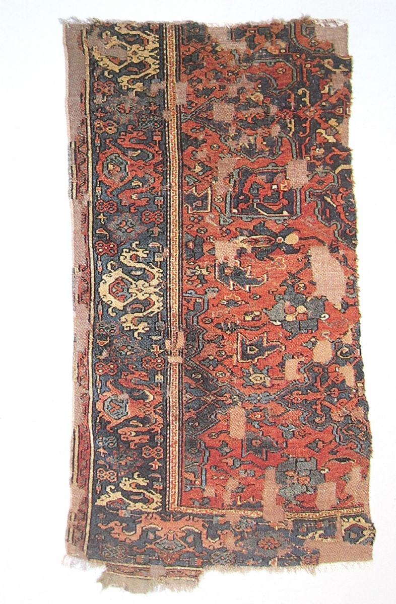 Star Ushak Carpet fragment