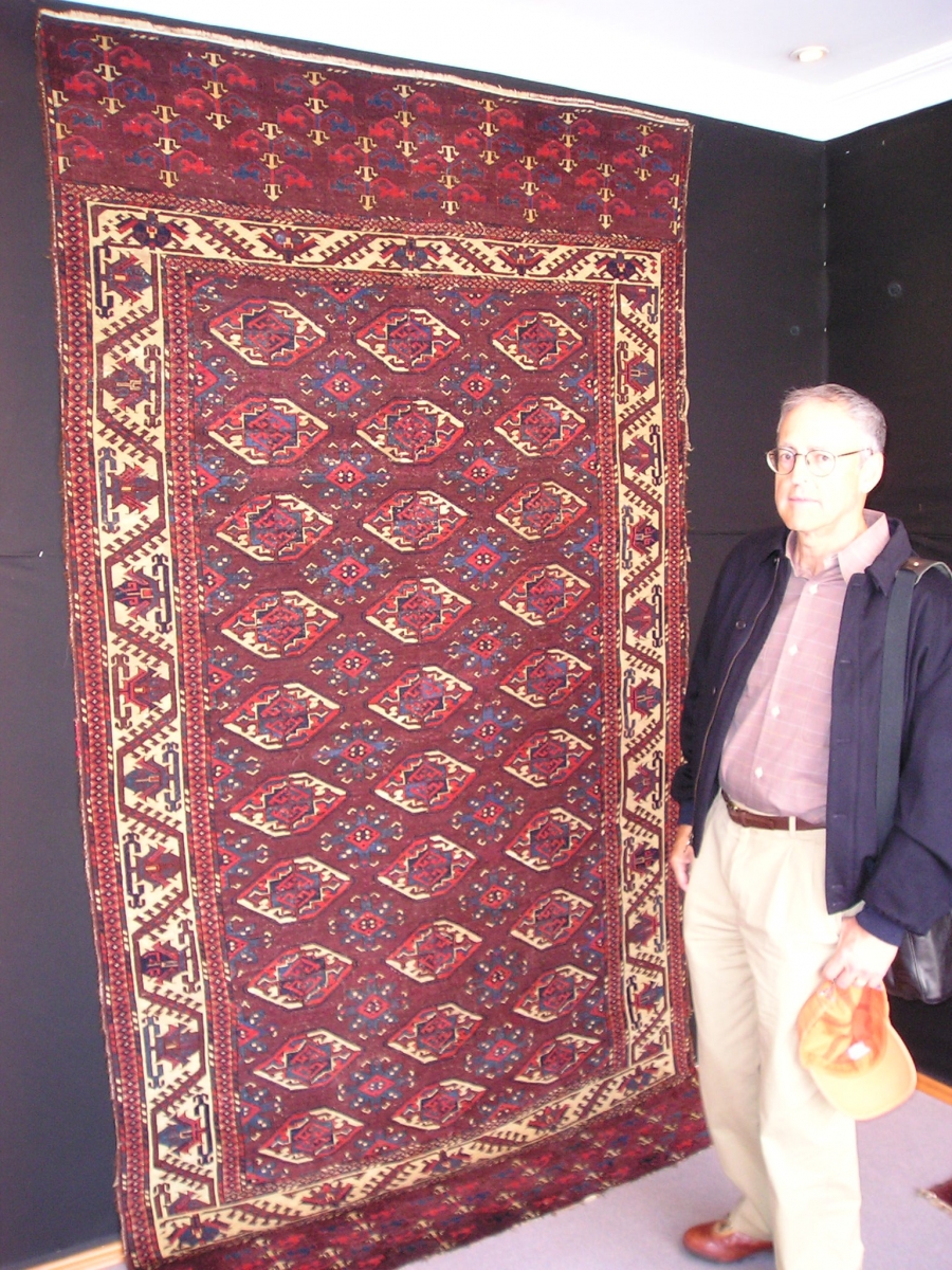 Yomut sub-group Turkmen main carpet