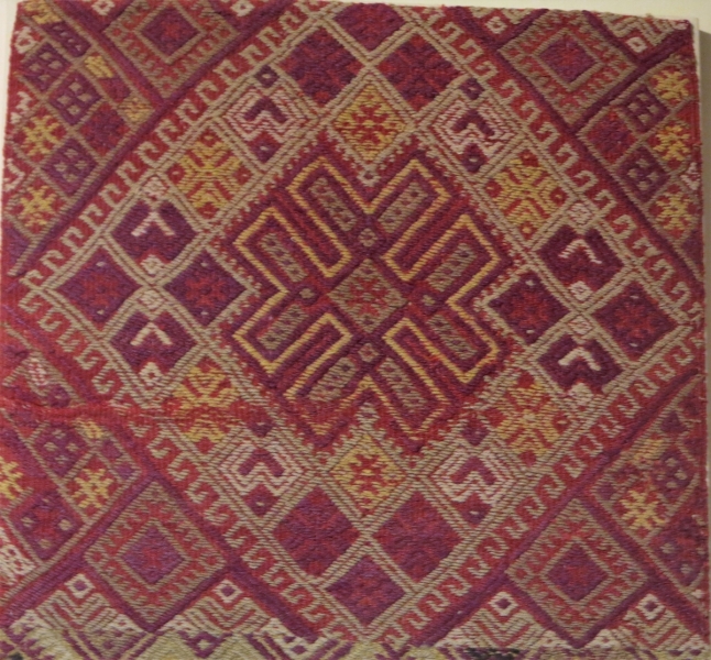 Cretan flatweave (detail), 19th century, Benaki Museum 