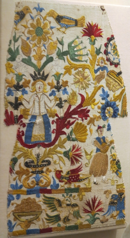 Cretan embroidery, 17th century, Benaki Museum