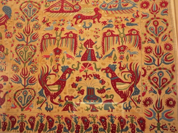 Epirus Embroidery, Ottoman period, circa 1700, Benaki Museum, Athens