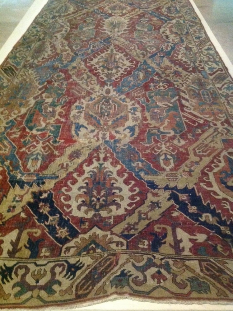 Caucasian Dragon carpet, Safavid era, 17th century, Gulbenkian Museum