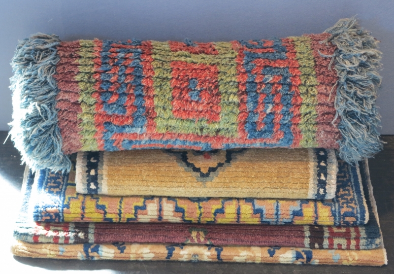 San Francisco Tribal and Textile Art Show: John Ruddy, Tibetan Rugs, Wangden rug