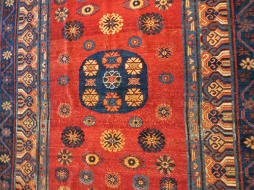 Khotan carpet, Benaki Museum of Islamic Art, Athens